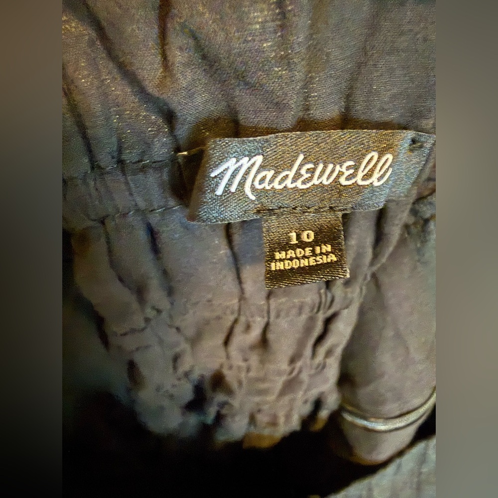 Madewell Black Button-Front Jumpsuit - Picture 5 of 7